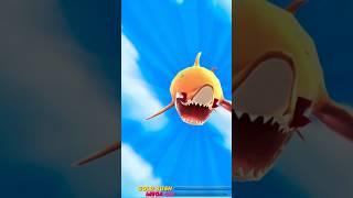 All M Sharks  Mouth Opening Scene ️| Hungry Shark World #hungrysharkworld