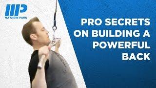 How To Build A Powerful Back with Pro Trainer Andy O'Brien