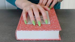 ASMR Tapping & Scratching Self-Help Books (No Talking)