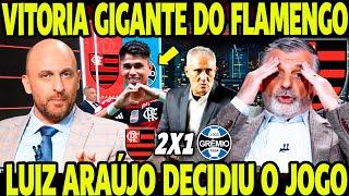 SEGUE O LIDER! VITÓRIA GRANDIOSA DO FLAMENGO! LUIZ ARAÚJO JOGOU DEMAIS! PÓS JOGO