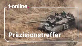 Ukraine: Russischer Vorzeigepanzer explodiert plötzlich