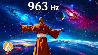 963 Hz Restore Pineal Gland Healing Music | Deep Meditation & Spiritual Awakening