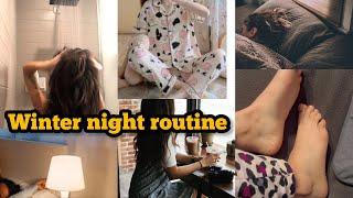 Skin care routine winter night routine | life with hafsa