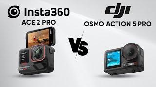 Insta360 ACE Pro 2 vs DJI Action 5 Pro - Which is Better?