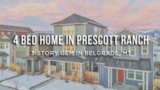 NEW LISTING: 4 Bed Home in Prescott Ranch, Belgrade MT