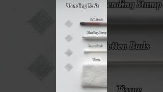 Shading & Blending Tools️  #shorts #drawing