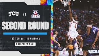 Arizona vs. TCU - Second Round NCAA tournament extended highlights