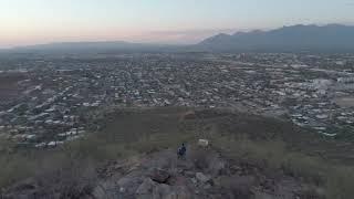 "A" Mountain Tucson Arizona. (Sentinel Peak)