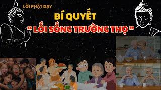 Bí Quyết Lối Sống Trường Thọ - Lời Phật Dạy | Con Đường Đến Sức Khỏe và An Vui Mỗi Ngày