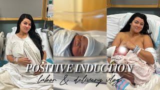 BIRTH VLOG | Positive Induced Labor & Delivery