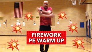 PhysEdZone: "Firework" PE Dance Fitness Warm-Up | Brain Break