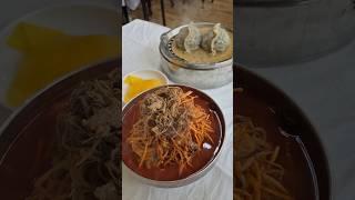 숙주나물 가득한 육칼 맛집매운맛 3단계 #뼉따구아지매육칼 #뼉따구아지매육칼향남본점 #타고가현