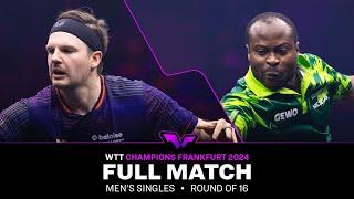 FULL MATCH | Ricardo Walther vs Quadri Aruna | MS R16 | #WTTFrankfurt 2024