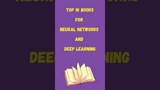  10 Must-Read Books on Neural Networks & Deep Learning! 