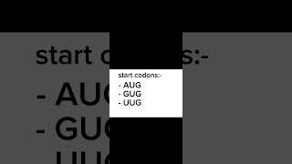 stop codons| start codons| full concept| digi learning