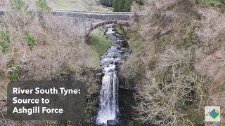 North Pennines - Garrigill - walking the source of the River Tyne to Ashgill Force 4K