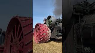 150 Case pulling 51 John Deere plows - 2024 #150Case #steamengine #plowing