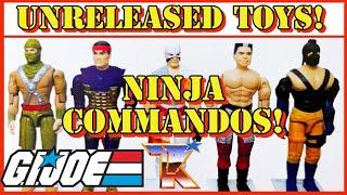 Unreleased GI Joe Ninja Commandos | Cancelled 1995 Figures | Unproduced Vintage Toys