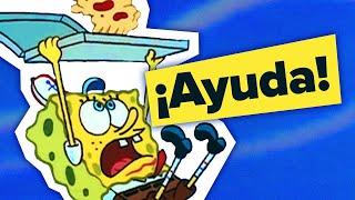 Can SpongeBob deliver the pizza? (Learn Spanish with SpongeBob)