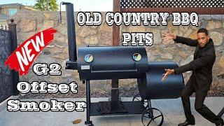 First Cook On My G2 Old Country BBQ Pit - Offset Smoking For Beginners - Smokin' Joe's Pit BBQ