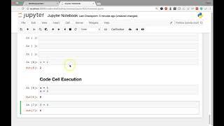 [14] Installation and Setup - Code Cell Execution