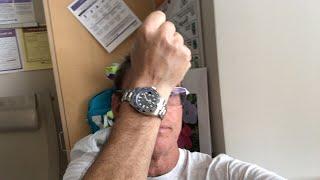 Marc Goldberg live in the hospital asks: Should I polish the Batman Rolex GMT BLNR?