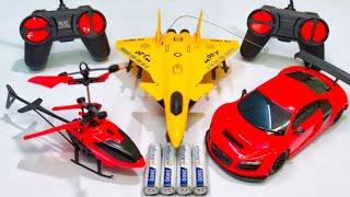 radio control airplane a380 and remote control rc car unboxing, helicopter, aeroplane, rc jet plane