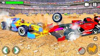 Ultimate Formula and SUV Car Demolition Derby Battle Shooting Racing Simulator - Android Gameplay.