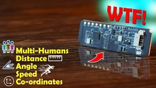 ESP32 + Rd-03D: mmWave Radar Multi-Human Tracking with Distance, Speed & Positioning!