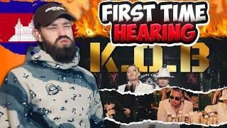 MY FIRST TIME HEARING MC SEY!  K.O.B (កប់) @KingChiCG & @McSeyCG | REACTION