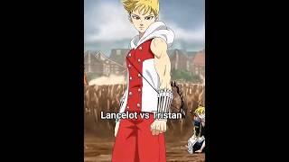 Lancelot vs Tristan #anime #sevendeadlysins #fourknightsoftheapocalypse #animeedit