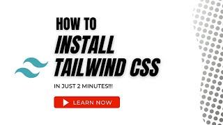 How to install tailwind css in vs code