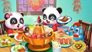 Little Panda's Chinese Recipes | Hot Pot | Dumplings | Gameplay Video | BabyBus Games