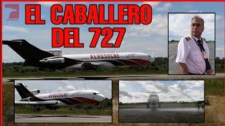 AEROSUCRE! ASI SE DESPIDE EL CABALLERO DEL BOEING 727 EN COLOMBIA.