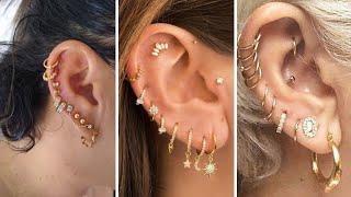 Beautiful And Trendy Ear Piercing Ideas//40+Amazing Ideas//FASHION CORNER: