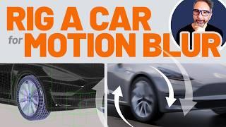 Car Animation & Motion Blur — [ Corona for 3ds Max ]