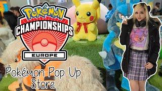 Official Pokémon Center Pop Up Store - European International Championships @ ExCeL London VLOG