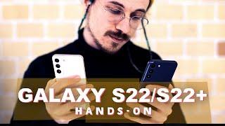 Galaxy S22 and S22+ - Hands on with the new Android Superstars