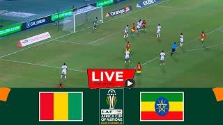 [LIVE] Guinea vs Ethiopia | Africa Cup of Nations Qualifiers 2026 | Full Match Today