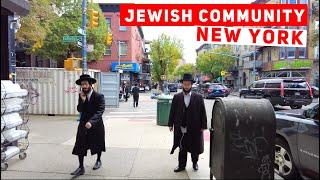 Hasidic Jewish Community | South Williamsburg New York City | Walking Tour 4K