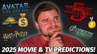 Top 10 Movie & TV Predictions for 2025!