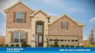 The Alabaster New Home Tour - Lennar Houston