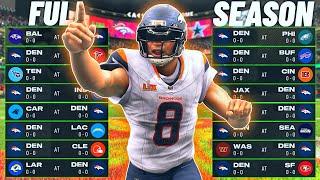 Playing a Full Season of Madden 25 Superstar Mode!