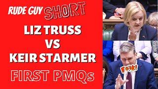 "Liz Truss VS Kier Starmer" First PMQs a Rude Short by Rude Guy - Funny Video 2022 Comedy Dub