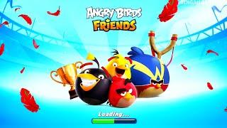 Playing Angry Birds Friend's Level-1(Android Gameplay)