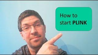 Genomics in practice - How to start PLINK