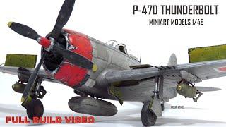 [FULL VERSION] - Building Miniart P-47 THUNDERBOLT - 1/48 SCALE AIRCRAFT MODEL