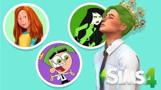 Recreating Cartoon Characters as Sims | The Sims 4