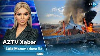 Lalə Məmmədova ilə AZTV XƏBƏR (16:00) | 02.01.2025