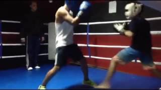 Sparring de Boxeo en el Gym Escorpion 18.9.16